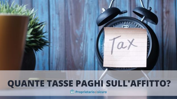Quanto è tassato l'affitto