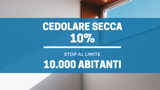 Cedolare secca 10000 abitanti